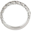 14k White Gold 1/5 CTW Diamond Anniversary Band , Size 7 14k White Gold 1/5 CTW Diamond Anniversary Band , Size 7