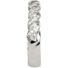 14k White Gold 1/5 CTW Diamond Anniversary Band , Size 7 14k White Gold 1/5 CTW Diamond Anniversary Band , Size 7