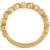 14k Yellow Gold 1/4 CTW Diamond Anniversary Band, Size 7 14k Yellow Gold 1/4 CTW Diamond Anniversary Band, Size 7
