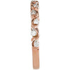 14k Rose Gold 1/4 CTW Diamond Anniversary Band, Size 7 14k Rose Gold 1/4 CTW Diamond Anniversary Band, Size 7