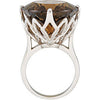 Sterling Silver Smoky Quartz Ring, Size 7 Sterling Silver Smoky Quartz Ring, Size 7