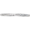 14k White Gold 1/6 CTW Diamond Matching Band, Size 7 14k White Gold 1/6 CTW Diamond Matching Band, Size 7