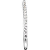 14k White Gold 1/6 CTW Diamond Matching Band, Size 7 14k White Gold 1/6 CTW Diamond Matching Band, Size 7