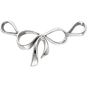 14k White Gold Fashion Chain Trim 14k White Gold Fashion Chain Trim