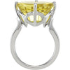 Sterling Silver Lime Quartz Ring, Size 7 Sterling Silver Lime Quartz Ring, Size 7