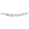 14k White Gold Bracelet Center 14k White Gold Bracelet Center