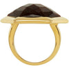 18k Yellow Gold Vermeil Tigers Eye Ring Size 7 18k Yellow Gold Vermeil Tigers Eye Ring Size 7