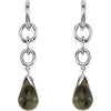 Sterling Silver Labradorite Earrings Sterling Silver Labradorite Earrings