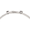 14k White Gold Sapphire & 3/4 CTW Diamond Line Bracelet