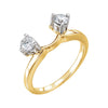 1/2 CTTW Diamond Wrap in 14k Yellow Gold (Size 6 ) 1/2 CTTW Diamond Wrap in 14k Yellow Gold (Size 6 )