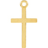 14K Yellow Gold Cross Charm 14K Yellow Gold Cross Charm