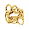 Metal Fashion Ring in 14k Yellow Gold ( Size 6 ) Metal Fashion Ring in 14k Yellow Gold ( Size 6 )