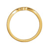 14k Yellow Gold #1 Band for Tulipset® Ring, Size 6 14k Yellow Gold #1 Band for Tulipset® Ring, Size 6