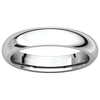 Sterling Silver 4mm Comfort Fit Band, Size 10 Sterling Silver 4mm Comfort Fit Band, Size 10
