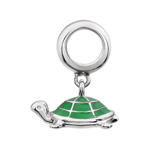 Sterling Silver Kera Turtle Charm Sterling Silver Kera Turtle Charm