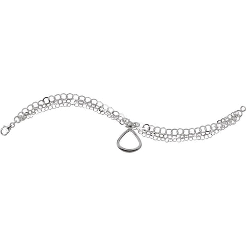 Sterling Silver 7.5" Bracelet