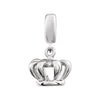 Sterling Silver 14.6x9.4mm Kera Crown Charm Sterling Silver 14.6x9.4mm Kera Crown Charm