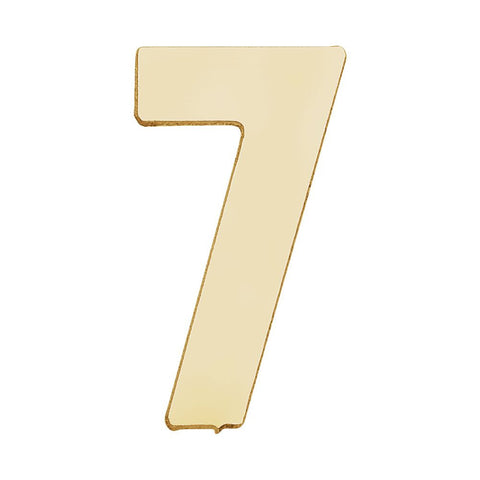 14k Yellow Gold Number "7" 14k Yellow Gold Number "7"