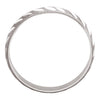14k White Gold Youth Diamond Cut Band Size 1 14k White Gold Youth Diamond Cut Band Size 1