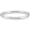 Sterling Silver Hinged Bangle ( 7.00-Inch ) Sterling Silver Hinged Bangle ( 7.00-Inch )