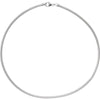 Sterling Silver 3.25mm Hollow Mesh 16" Chain Sterling Silver 3.25mm Hollow Mesh 16" Chain