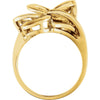 14k Yellow Gold Metal Fashion Ring, Size 6 14k Yellow Gold Metal Fashion Ring, Size 6