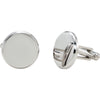 Pair of Stainless Steel Cuff Links