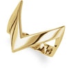 Metal Fashion Ring in 14k Yellow Gold ( Size 6 ) Metal Fashion Ring in 14k Yellow Gold ( Size 6 )
