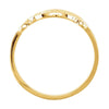14k Yellow Gold Initial Rings, Size 6 14k Yellow Gold Initial Rings, Size 6