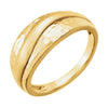 14K Yellow Gold Hammered Wrap Ring (Size 7) 14K Yellow Gold Hammered Wrap Ring (Size 7)