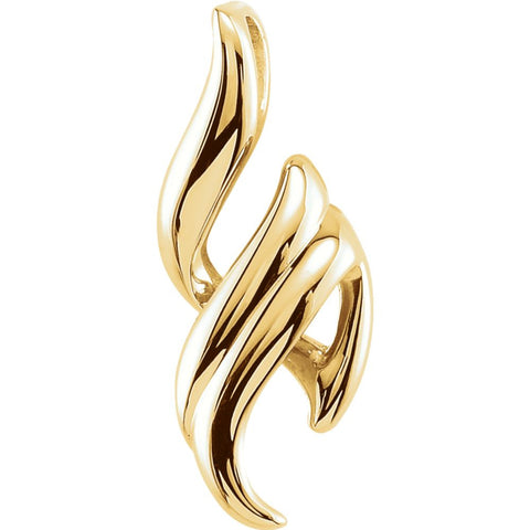 14k Yellow Gold Freeform Pendant 14k Yellow Gold Freeform Pendant