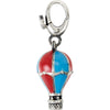 Sterling Silver Enamel Hot Air Balloon Charm Sterling Silver Enamel Hot Air Balloon Charm
