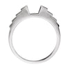 18k White Gold Band , Size 7 18k White Gold Band , Size 7