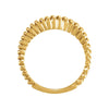 14k Yellow Gold 2mm Fancy Band, Size 6 14k Yellow Gold 2mm Fancy Band, Size 6
