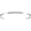 Sterling Silver Cuff Bracelet - 4.75mm Sterling Silver Cuff Bracelet - 4.75mm