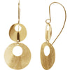 Gold Fashion Dangle Earrings in 14K Yellow Gold Gold Fashion Dangle Earrings in 14K Yellow Gold