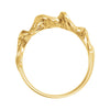 10k Yellow Gold Freeform Ring, Size 6 10k Yellow Gold Freeform Ring, Size 6