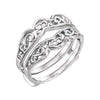 14K White Gold Ring Guard (Size 6) 14K White Gold Ring Guard (Size 6)