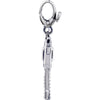 Sterling Silver Enamel Pistol Charm Sterling Silver Enamel Pistol Charm