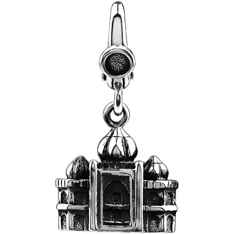 Sterling Silver Taj Mahal Charm Sterling Silver Taj Mahal Charm