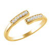 14k Yellow Gold 1/10 ctw. Diamond Ring, Size 7 14k Yellow Gold 1/10 ctw. Diamond Ring, Size 7