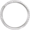 Sterling Silver Beaded Stackable Ring, Size 7 Sterling Silver Beaded Stackable Ring, Size 7