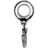 Sterling Silver 12x5mm Kera Palette Charm Sterling Silver 12x5mm Kera Palette Charm
