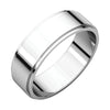 Sterling Silver 6mm Flat Edge Wedding Band for Men, Size 11 Sterling Silver 6mm Flat Edge Wedding Band for Men, Size 11