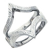 All Metal Ring Guard in 14K White Gold (Size 6) All Metal Ring Guard in 14K White Gold (Size 6)