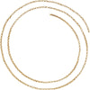 1.5 mm Hollow Belcher Rolo Chain in 14k Yellow Gold ( 20-Inch )
