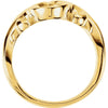 14k Yellow Gold Freeform Ring, Size 6 14k Yellow Gold Freeform Ring, Size 6