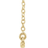 14k Yellow Gold Straight Bar 16-18" Necklace 14k Yellow Gold Straight Bar 16-18" Necklace