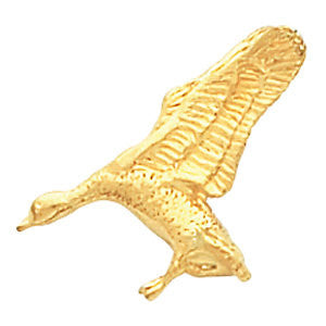 14k Yellow Gold Duck Landing Pendant 14k Yellow Gold Duck Landing Pendant