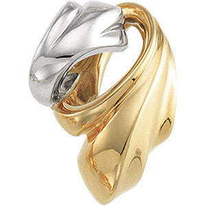 14k Yellow Gold Chain Slide Base 14k Yellow Gold Chain Slide Base